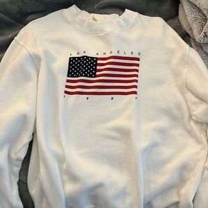 Never work PacSun Los Angeles crew neck